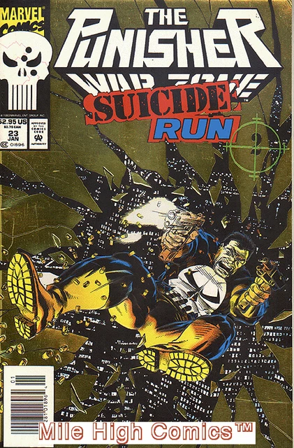 PUNISHER WAR ZONE (1992 Series) #23 NEWSSTAND Very Good Comics Book