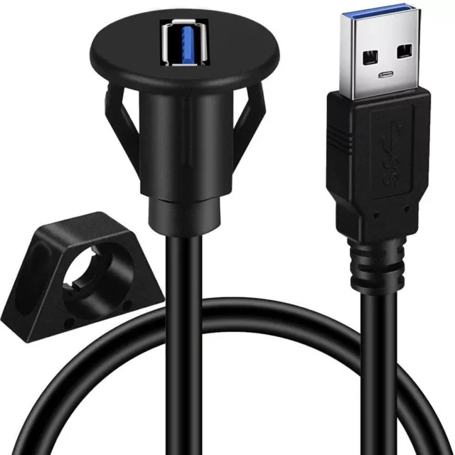 Kabel Wasserdicht Flush Mount Kabel USB 3.0 Auto-Armaturen brett Panel