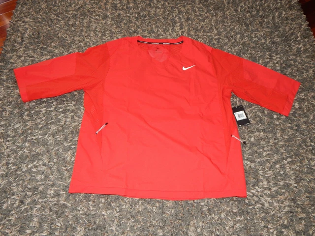 Nike Baseball 3/4 Cage Jacket - MED - 897383-100 BP Pullover 3/4