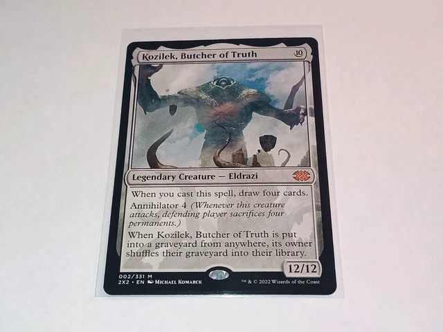 Kozilek Butcher of Truth 1x FOIL ROE MTG Rise of Eldrazi Mythic MINT colorless Kozilek Butcher of Truth 1x FOIL ROE MTG Rise of Eldrazi Mythic MINT colorless