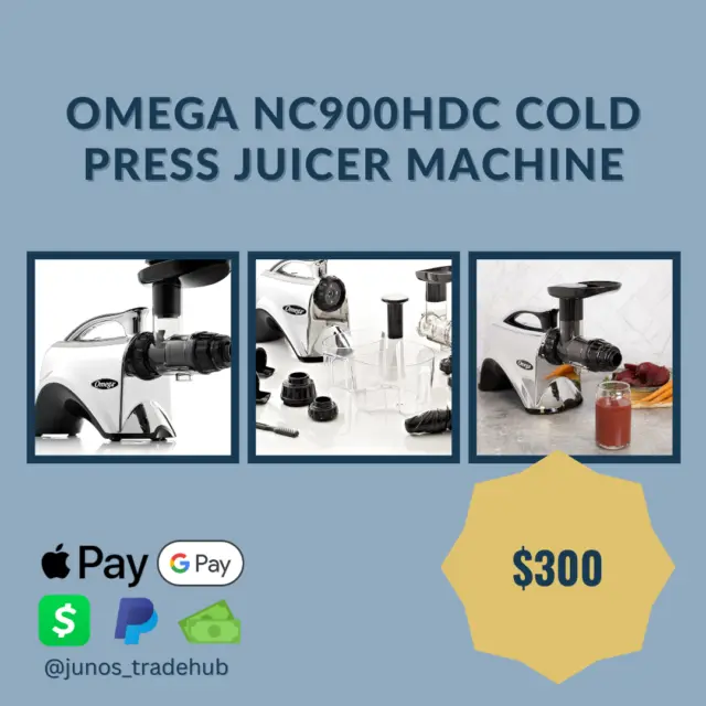 Omega NC900HDC Cold Press Juicer Machine