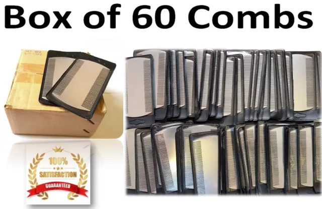 Metal Nit Comb Head Lice Comb Dectection Durable Double Sided Comb pet BOX60