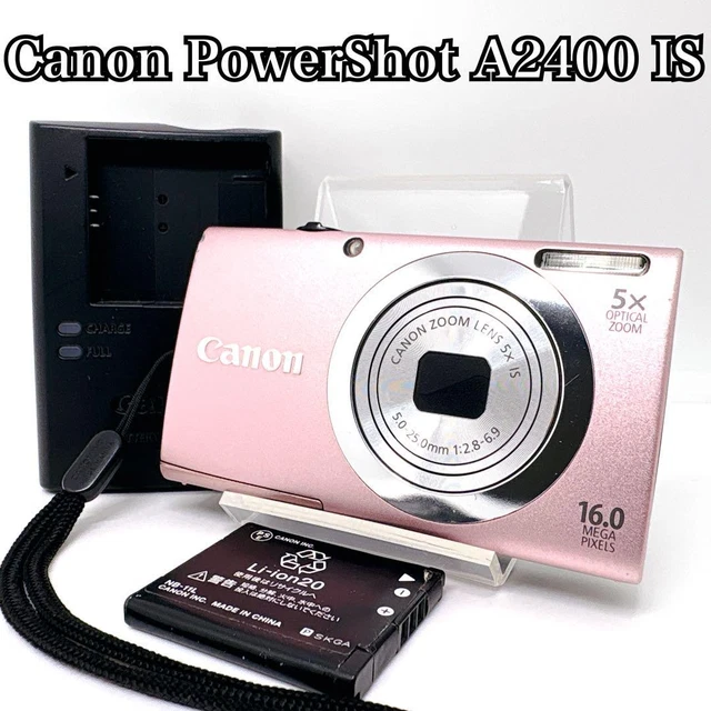 Canon - 【美品】Canon PowerShot A 2400 IS HD Amazon.com : Canon PowerShot A2400 IS 16.0 MP Digital Camera