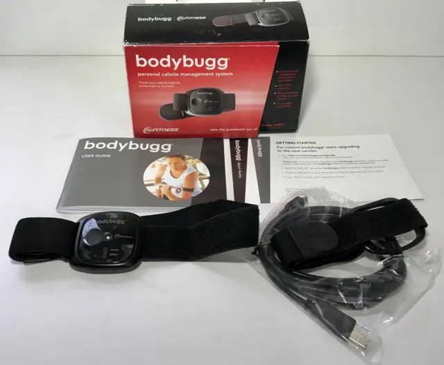 NEW Open Box  Bodybugg Personal Calorie Management System 24 Hour Fitness PC MAC
