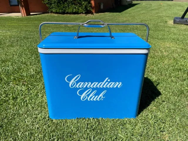 Canadian Club 20l Metal Fully Insulated Retro Cooler Esky
