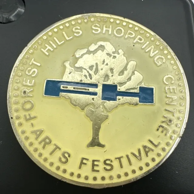 forest hills shopping centre arts festival Medal Badge ( Ab2522005/335)