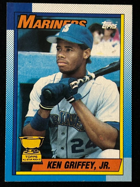 1990 Topps Ken Griffey Jr Topps All Star Rookie Seattle Mariners