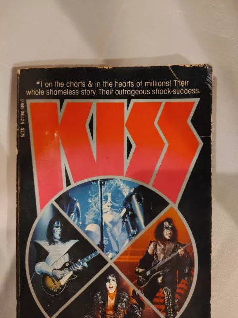 KISS By Robert Duncan Book 1978 Vintage Paperback 2