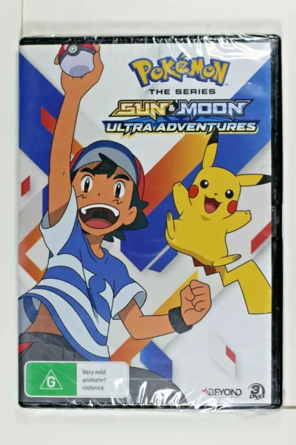 Pokemon The Series: Sun & Moon -Ultra Adventures - Region 4 New Tracking (D1088)