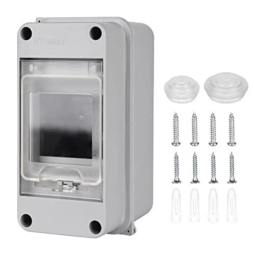 Boîte Étanche Électrique Extérieur Acier Inox - 300x250x150mm - Cache Compteur Armoire Murale