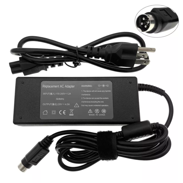 90W AC Adapter Charger For Dell 2001FP LCD monitor PA-9 Power Supply Cord