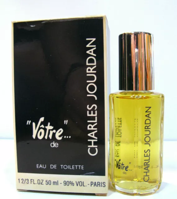 Profumo Vintage Donna Votre De Charles Jourdan 50Ml Eau De Toilette Pour Femme