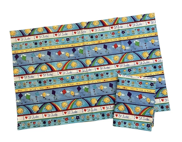 ST JUDE CHILDRENS Hospital Standard Pillowcases Hi Fashion Fabric