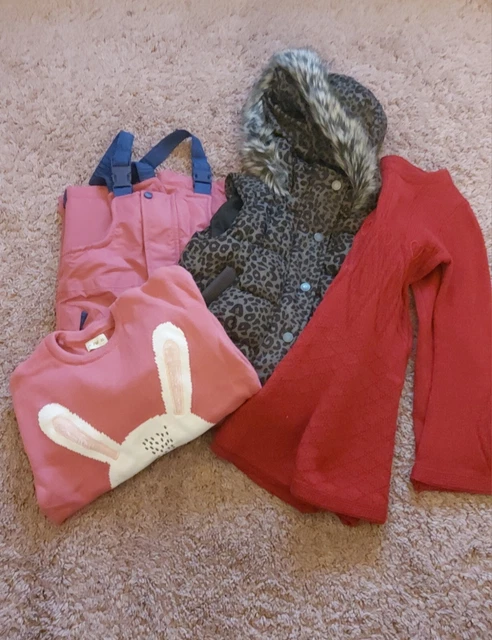 girls clothes bundle 5-6 years winter
