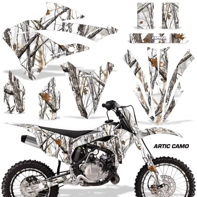 Dirt Bike Decalcomania Grafica W # Adesivo Per Kawasaki KX85 & KX112- 22
