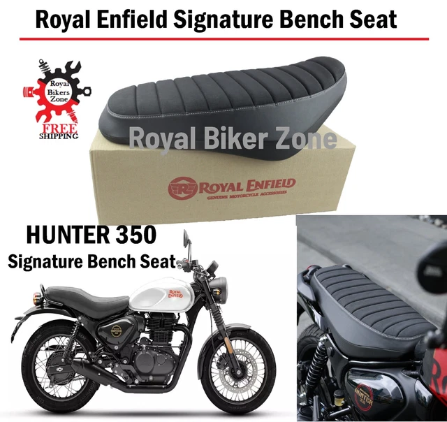 ROYAL ENFIELD HUNTER 350c BLACK "SIGNATURE BENCH SEAT" EUR 143,87