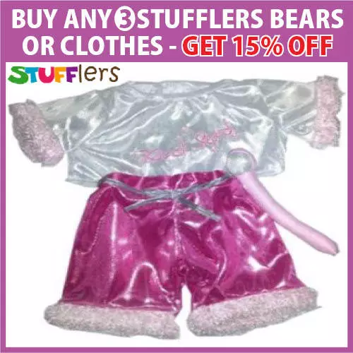 Singer Clothing Outfit by Stufflers – Will fit on a Build a bear