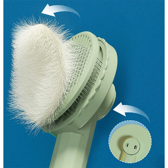 Dog Cat Brush for Shedding Pet Grooming Massage Comb Hair Remover Undercoat Rake 2