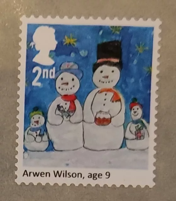 50 X 2Nd Second Class Unfranked Xmas Stamps Off Paper Fv £42.50. High Quality