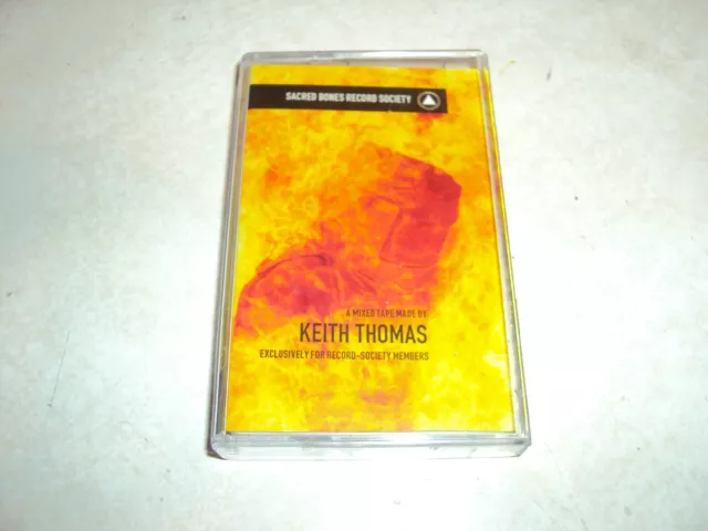 Sacred Bones Record Society Exclusive Keith Thomas Mix Cassette Tape Firestarter