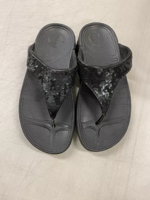 FitFlop Women Electra Sandals (034-001) Black Size 5