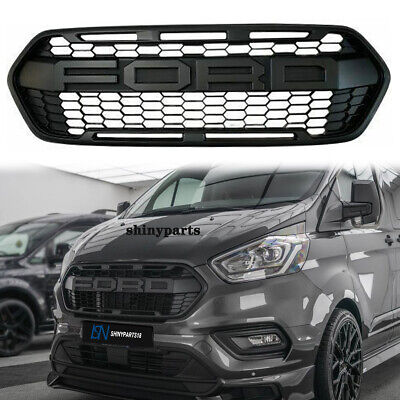 FOR FORD TRANSIT Custom 2018-2021 Raptor Style Grille Front Grill Matte