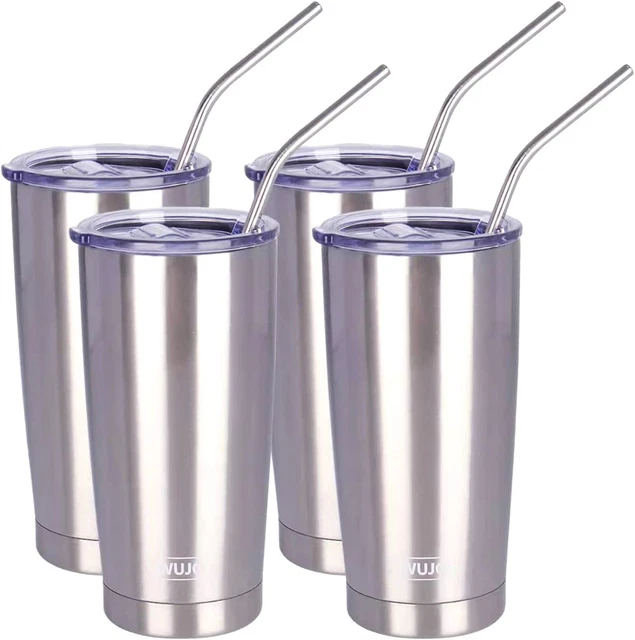 20 Oz Stainless Steel Tumbler,Vacuum Insulated Double Wall Coffee Mug Travel Wat