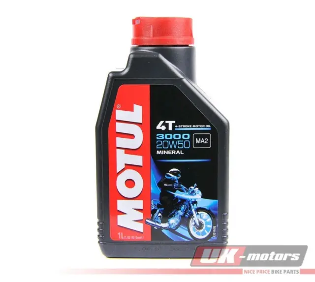 MOTUL L'Huile De Moteur 4T 3000 " 20W50 Minérale 1 Litre