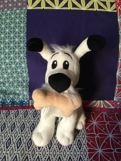 Peluche Astérix  "IDEFIX AVEC SON OS ", Neuve ,2020 , Lidl