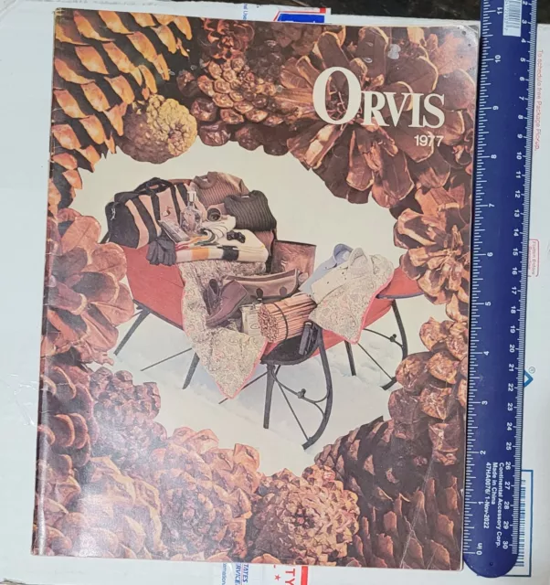 Vintage Orvis 1977 Christmas catalog Fly Fishing Hunting Apparel Outdoor Gear US