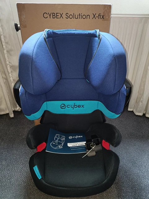 🎄🎄🎄 Cybex Silver Solution X2-fix GR. 2/3 Isofix Blue Moon blau 🎄🎄🎄