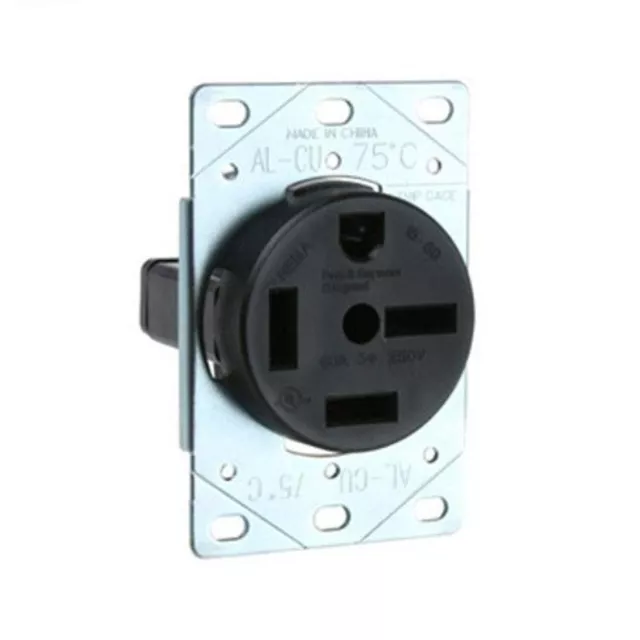 Legrand Pass & Seymour 5760 60 Amp 3 Phase 250V Power Flush Receptacle Outlet...