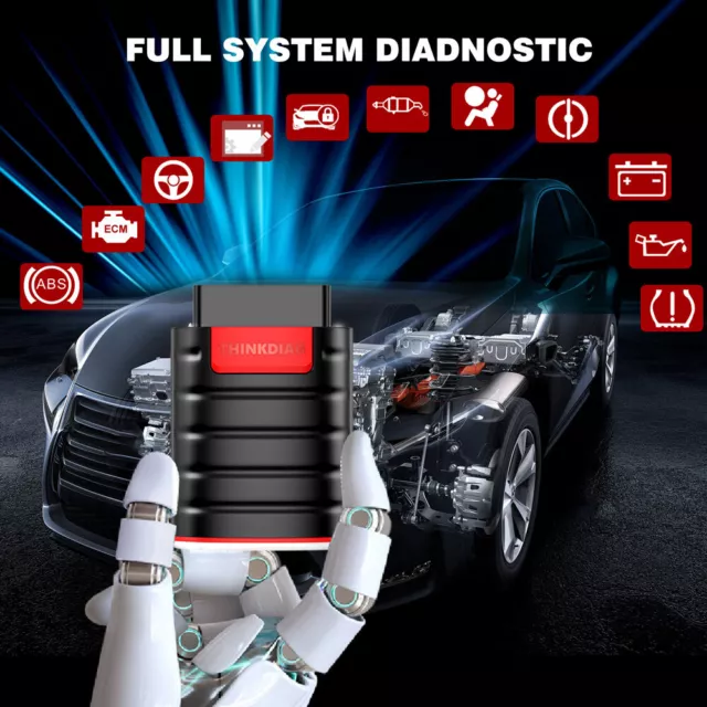 THINKCAR Thinkdiag Full System OBD2 Diagnostic Tool Support Bluetooth iOSAndroid