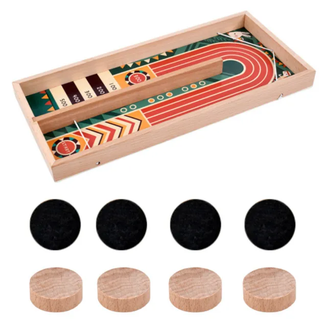 Catapult Chess Wooden Parent-child Hockey Game Sling Board Winner Games Toys