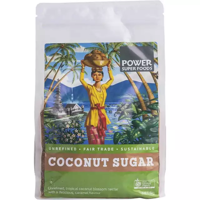 Power Super Foods Organic Coconut Sugar 1kg