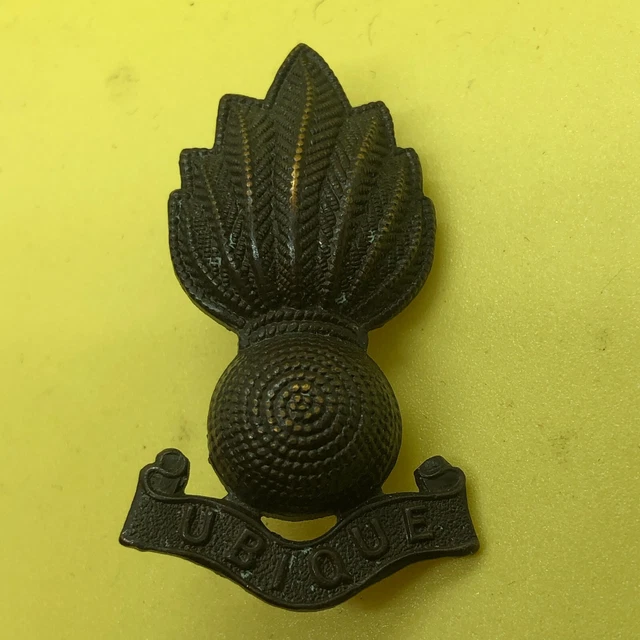 ORIGINAL WW1/WW2 BRITISH Army Royal Artillery Cap Badge £8.00 - PicClick UK