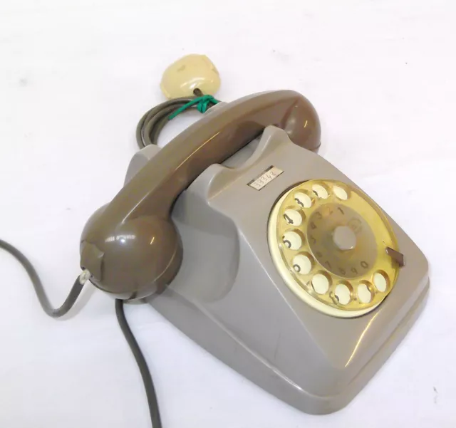 Eccezionale Telefono Grigio Siemens - Sip - Originale Anni '70