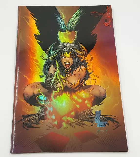 1999 The Darkness Issue #25 First Printing Holo Image Graphic Novel Comic Book