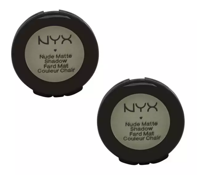 Pack of 2 NYX Nude Matte Shadow, Covet NMS13