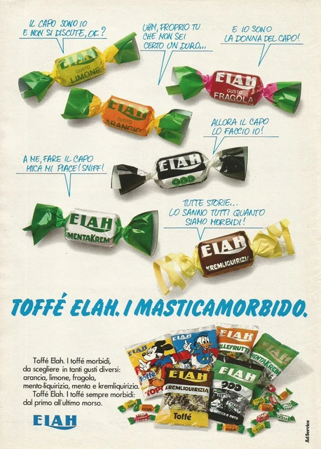 U0593 Toffé Elah The Masticamorbido, Advertising Vintage 1979, 20 X 28 CM