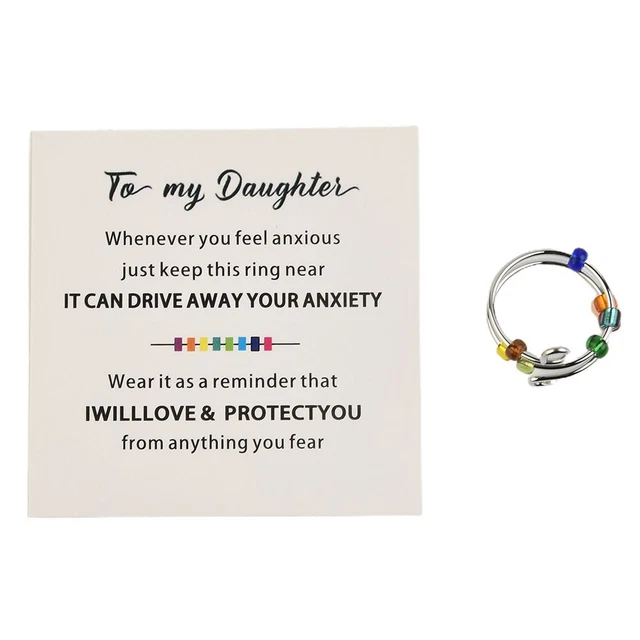 ensemble 10 bagues anti stress anti anxiété bagues fidget