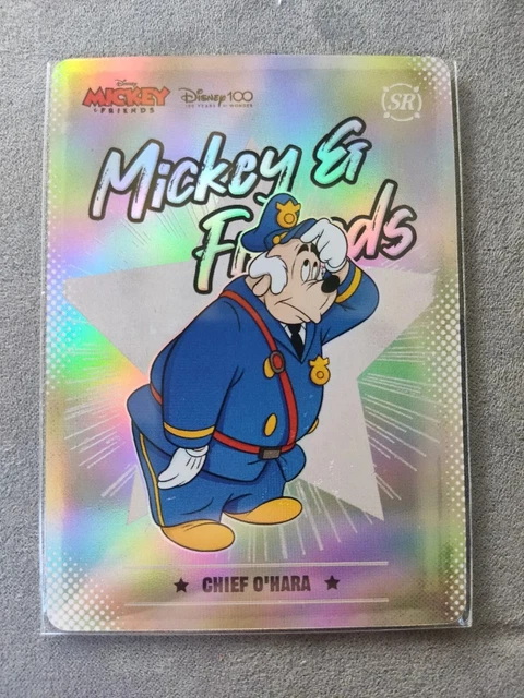DISNEY 100 YEARS Hotbox Mickey & Friends HDM-I-18 Chief O'Hara SR Holo ...