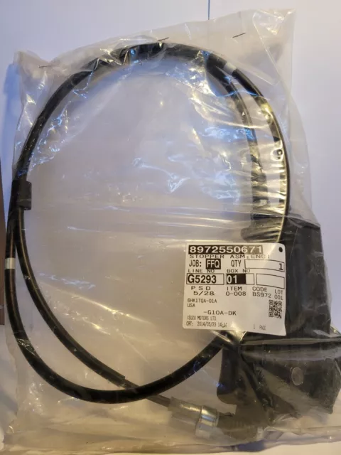 1 New Isuzu Engine Stopper Assembly 8972550671