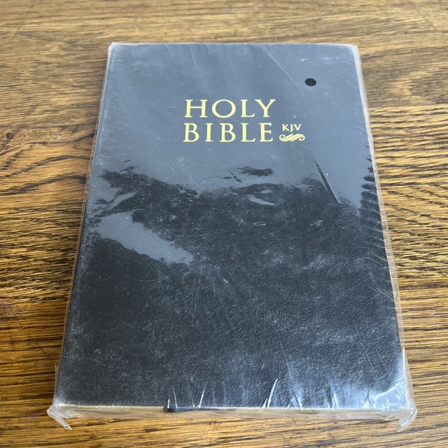 HOLY BIBLE KING James Version Old and New Testament Black Flex Cover ...