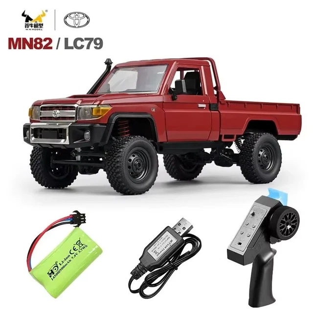 MN82 1:12 FULL Scale MN Model RTR Version RC Car 2.4G 4WD 280 Motor ...
