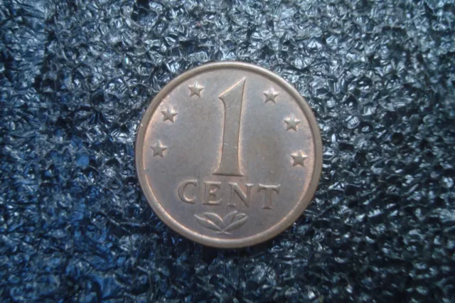 Netherlands Antilles 1 Cent 1973  Coin | Queen Juliana KM8