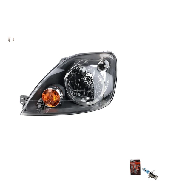 Phare Avant Gauche Halogène Pour Ford Fiesta 2008-2013 - Avec Moteur De Réglage électrique - Neuf