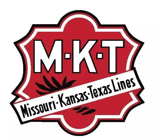 MKT Missouri Kansas Texas Lines Railroad Railway Train Sticker Decal R4626