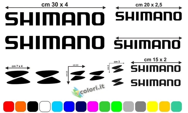 Kit de pegatinas de pared para cuadro de bicicleta de carretera SHIMANO MTB