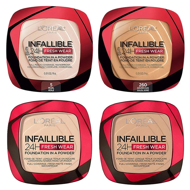 LOREAL INFALLIBLE 24H Fresh Wear Foundation In A Powder Choose Shade